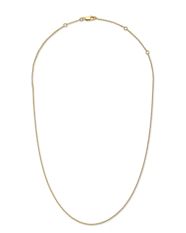 16" Thin Chain Necklace In 18K Gold Vermeil^Kendra Scott Flash Sale