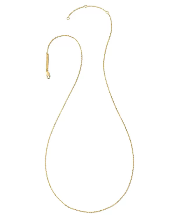 22 Inch Thin Chain Necklace In 18K Gold Vermeil^Kendra Scott Sale