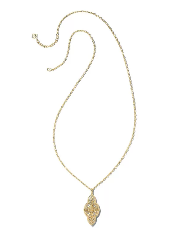 Abbie Long Pendant Necklace In Gold^Kendra Scott Outlet