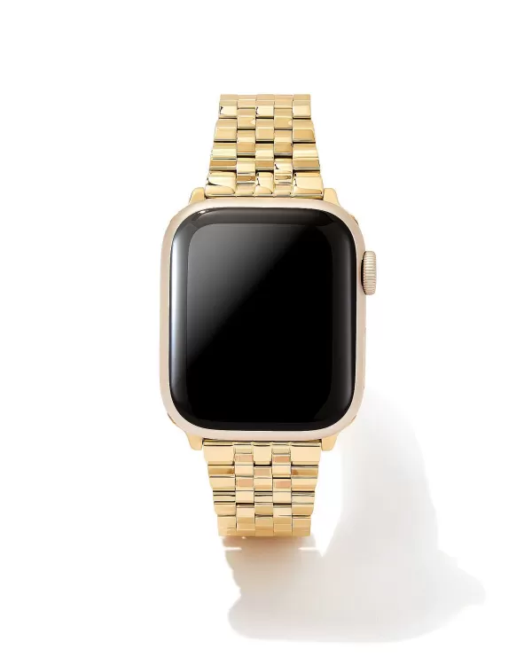 Alex 5 Link Watch Band In Gold Tone Stainless Steel^Kendra Scott New