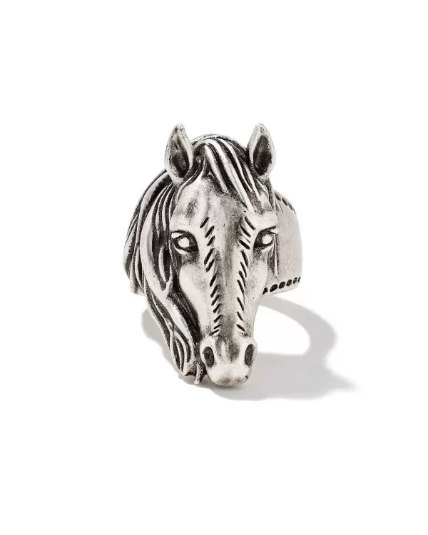 Beau Cocktail Ring In Vintage Silver^Kendra Scott Best