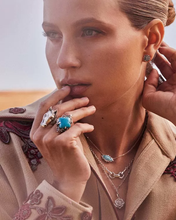 Beau Cocktail Ring In Vintage Silver^Kendra Scott Best