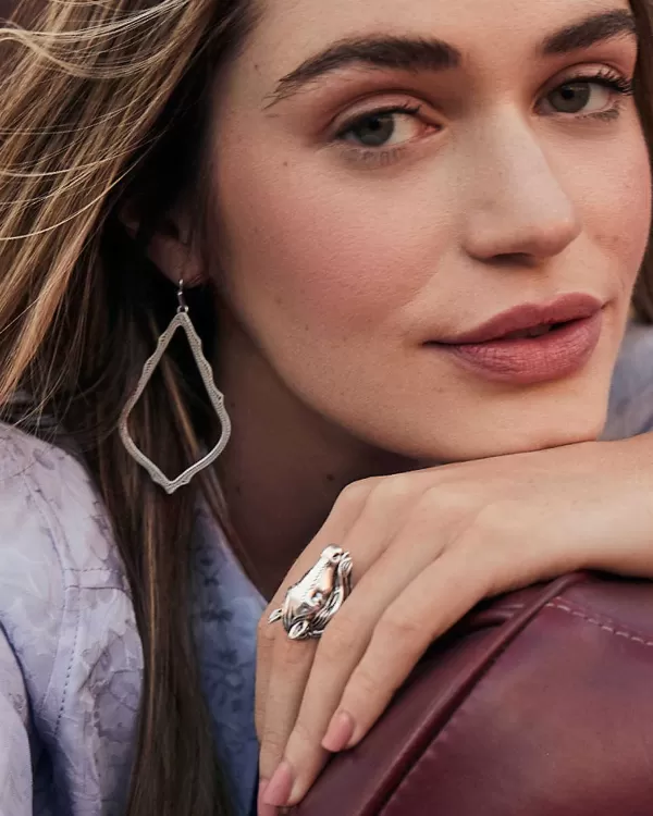 Beau Cocktail Ring In Vintage Silver^Kendra Scott Best