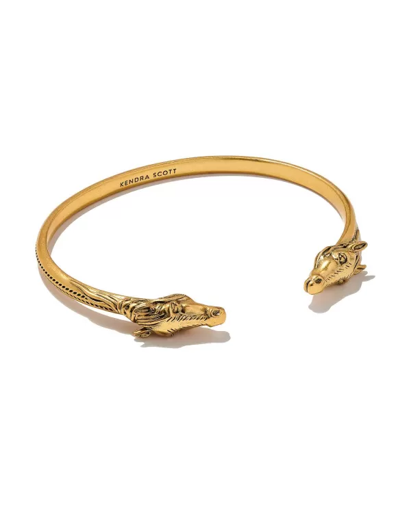 Beau Cuff Bracelet In Vintage Gold^Kendra Scott Cheap