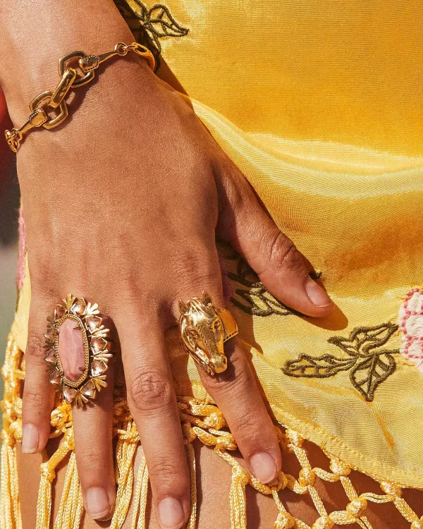 Beau Link Bracelet In Vintage Gold^Kendra Scott Flash Sale