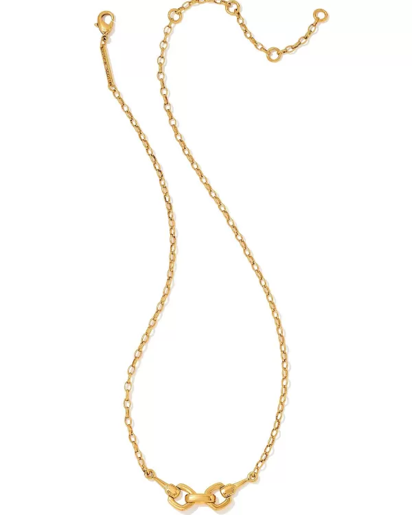 Beau Short Pendant Necklace In Vintage Gold^Kendra Scott Hot