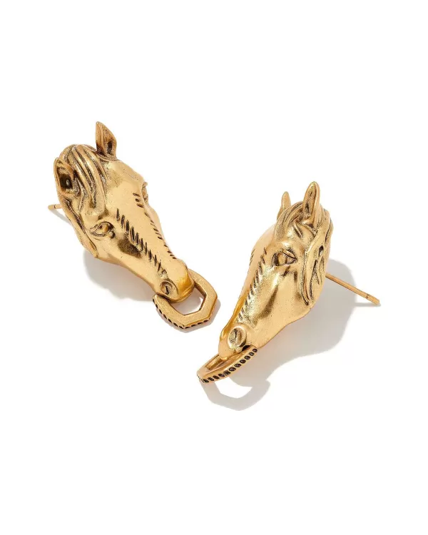 Beau Statement Earring In Vintage Gold^Kendra Scott Flash Sale