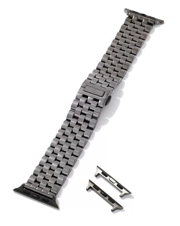 Beck 5 Link Watch Band In Gunmetal Stainless Steel^Kendra Scott Cheap