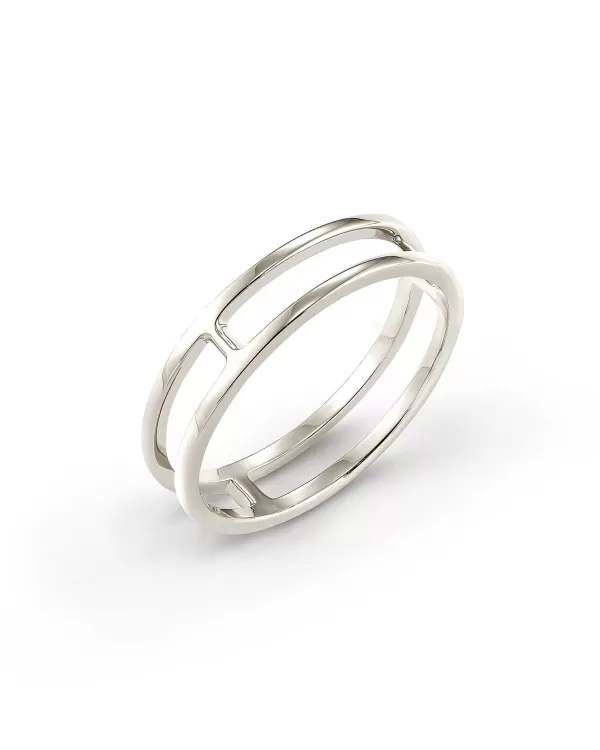 Bennett Double Band Ring In Sterling Silver^Kendra Scott Store