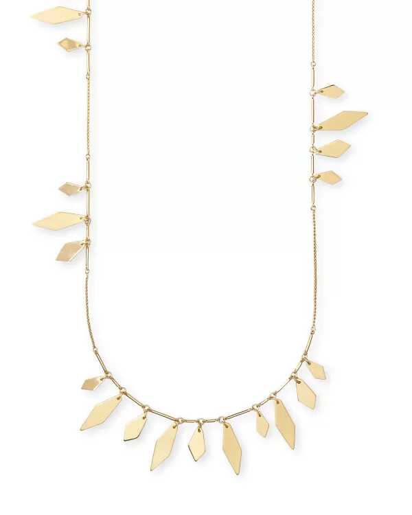 Blaine Long Necklace In Gold^Kendra Scott New