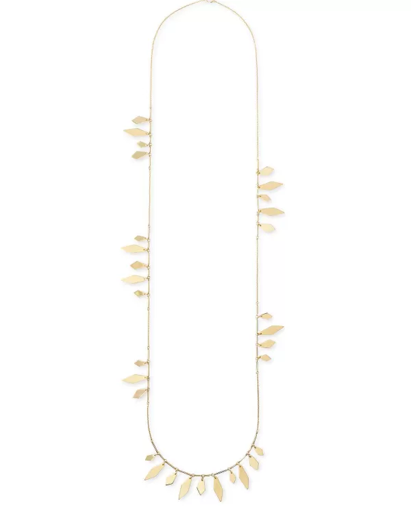 Blaine Long Necklace In Gold^Kendra Scott New