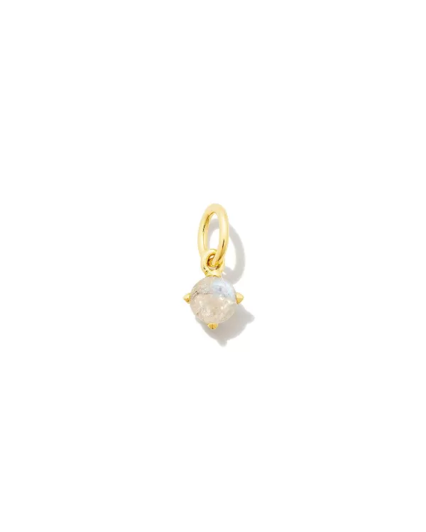 Blakely 18K Gold Vermeil Charm In Rainbow Moonstone^Kendra Scott Fashion