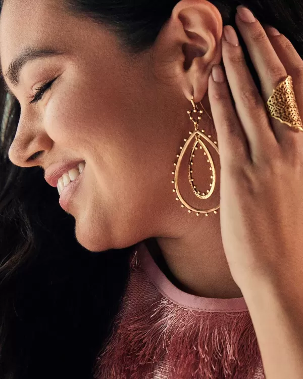 Boone Small Cocktail Ring In Vintage Gold^Kendra Scott Flash Sale