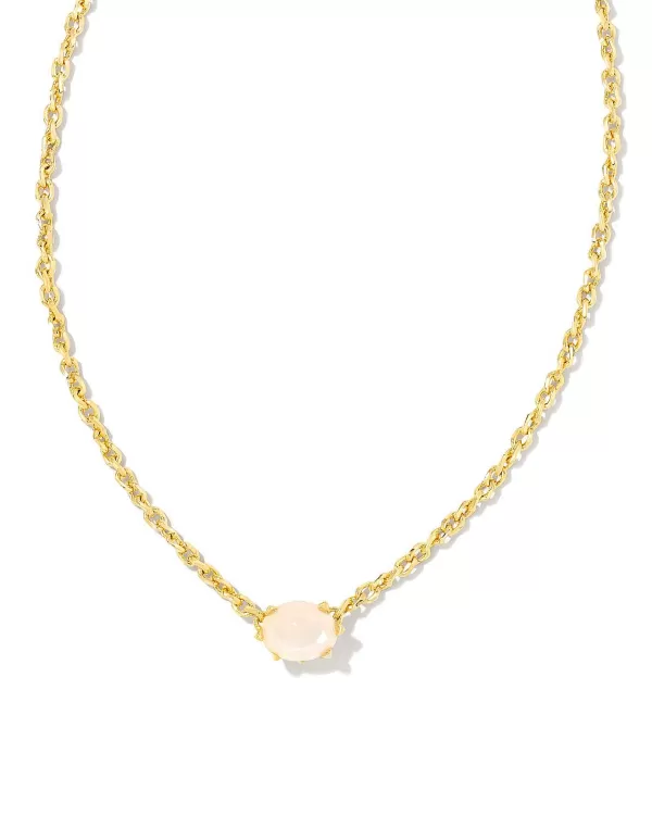 Cailin Gold Pendant Necklace In Champagne Opal Crystal^Kendra Scott Cheap