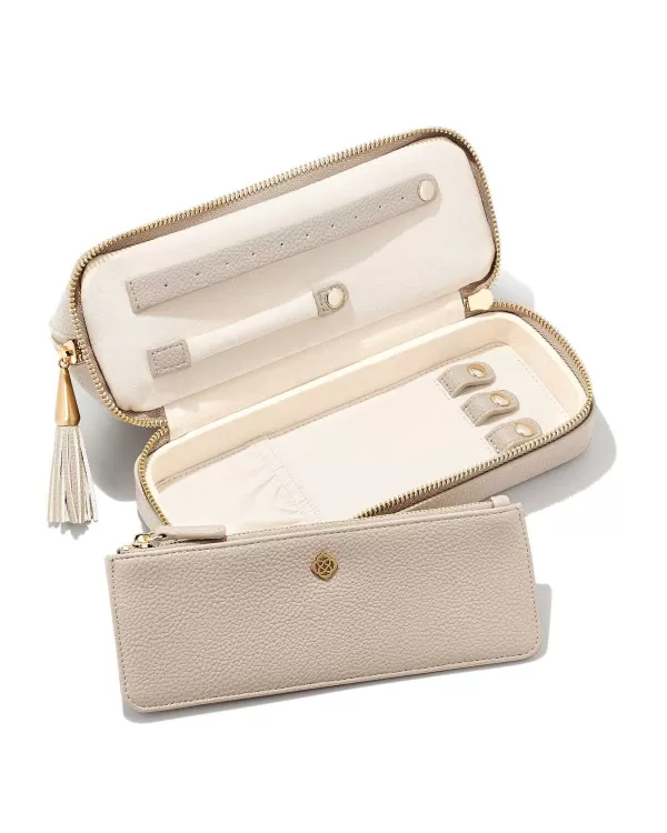 Cosmetic & Jewelry Case In Taupe^Kendra Scott Cheap