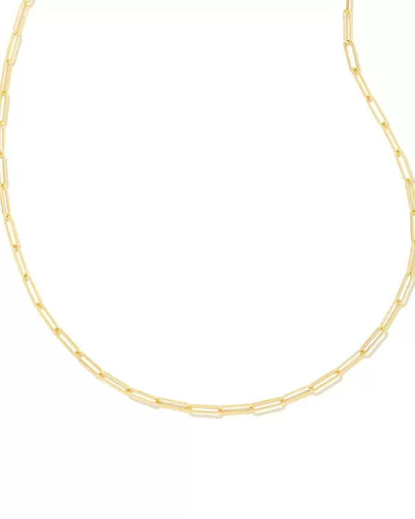 Courtney Paperclip Necklace In Gold^Kendra Scott Cheap