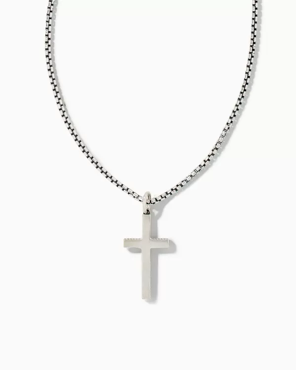 Cross Necklace In Oxidized Sterling Silver^Kendra Scott Fashion