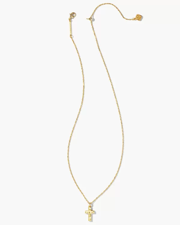 Cross Pendant Necklace In Gold^Kendra Scott Best Sale