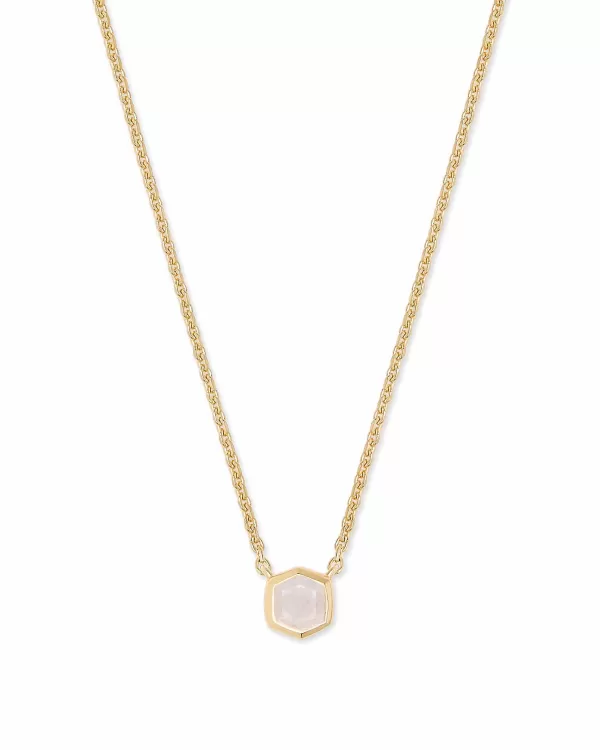 Davie 18K Gold Vermeil Pendant Necklace In Rainbow Moonstone^Kendra Scott Shop