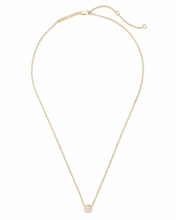 Davie 18K Gold Vermeil Pendant Necklace In Rainbow Moonstone^Kendra Scott Shop