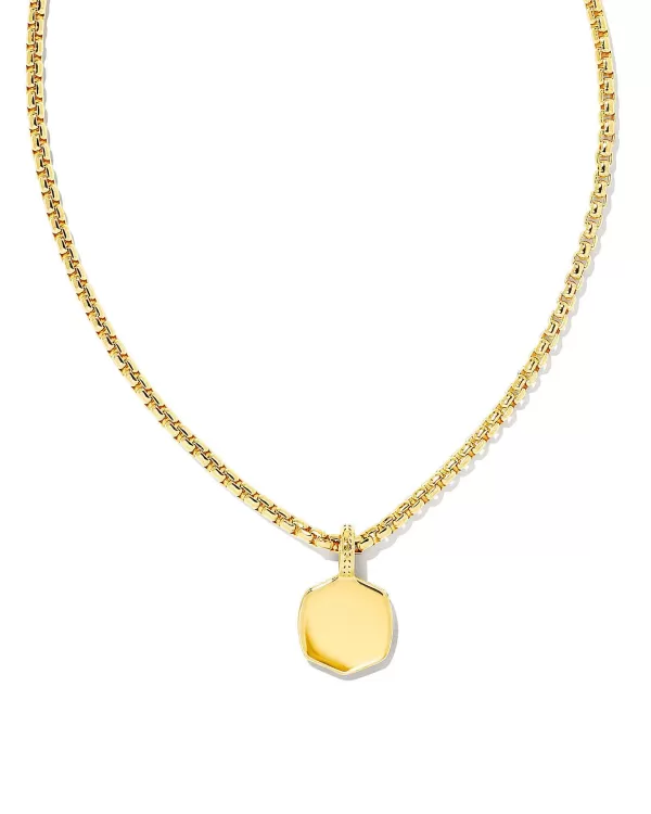 Davie Metal Charm Necklace In 18K Gold Vermeil^Kendra Scott Outlet