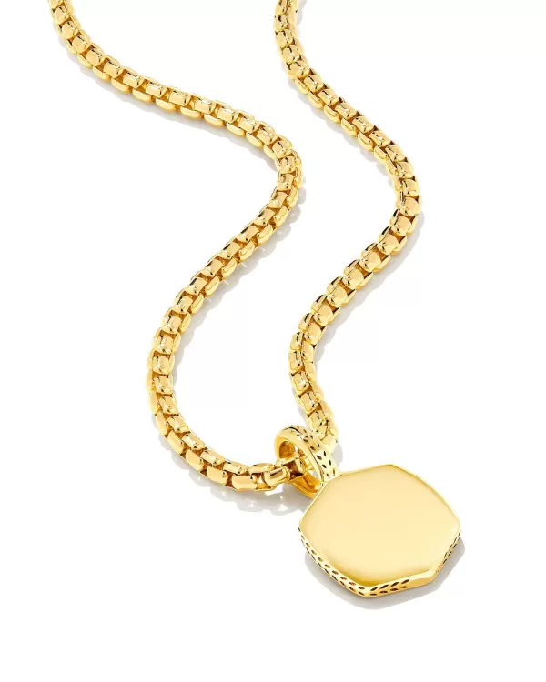 Davie Metal Charm Necklace In 18K Gold Vermeil^Kendra Scott Outlet