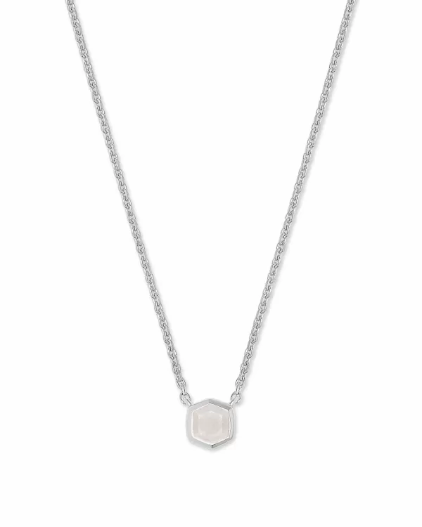 Davie Sterling Silver Pendant Necklace In Rainbow Moonstone^Kendra Scott Online