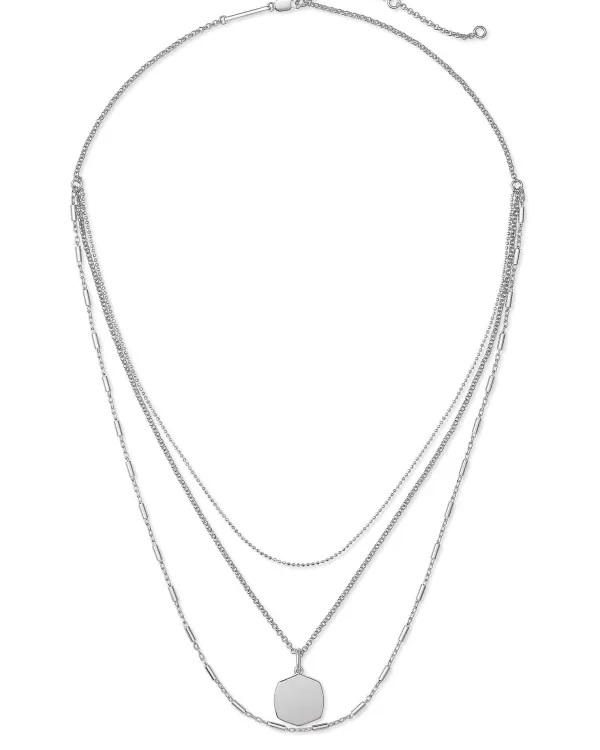 Davis Triple Strand Necklace In Sterling Silver^Kendra Scott Best Sale