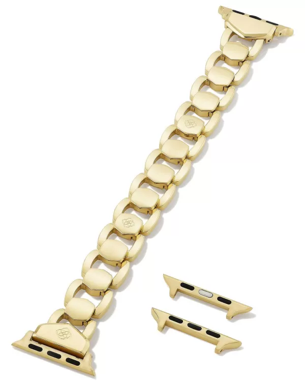 Davis Watch Band In Gold Tone Stainless Steel^Kendra Scott Fashion