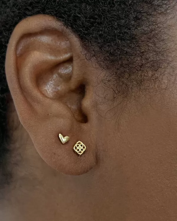 Dira Single Stud Earring In Gold^Kendra Scott Clearance