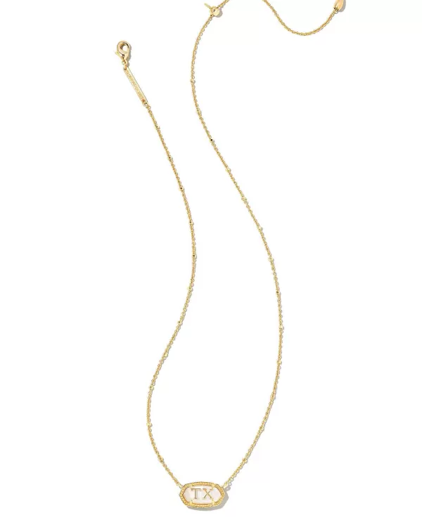 Elisa Gold Texas Necklace In Ivory Mother-Of-Pearl^Kendra Scott Store