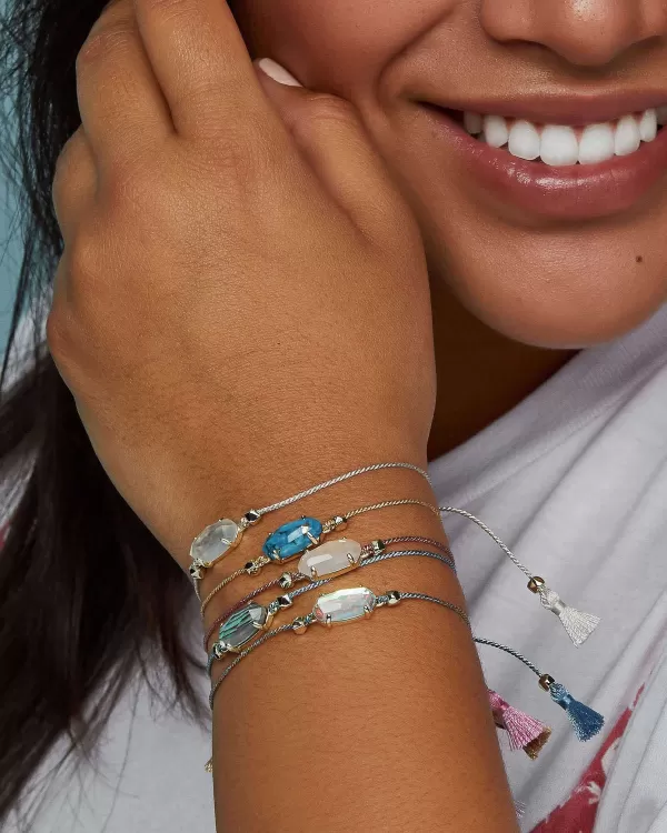 Everlyne Silver Cord Friendship Bracelet In Ivory Mother-Of-Pearl^Kendra Scott Discount