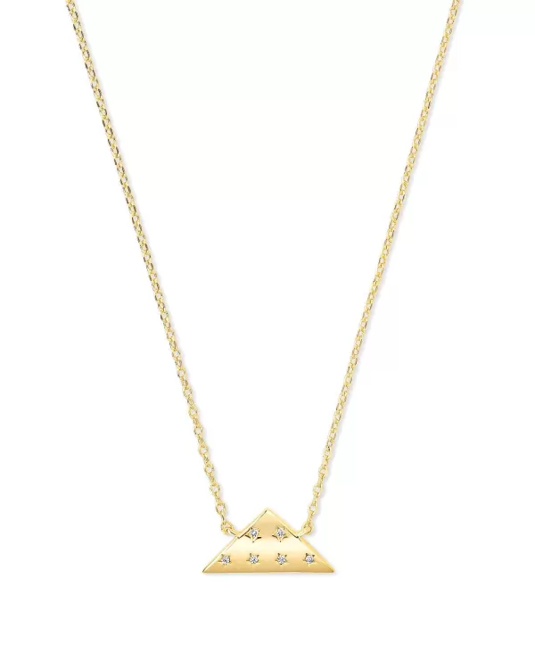 Folds Of Honor Pendant Necklace In Gold^Kendra Scott New