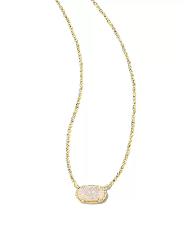 Grayson Gold Pendant Necklace In Iridescent Drusy^Kendra Scott Best