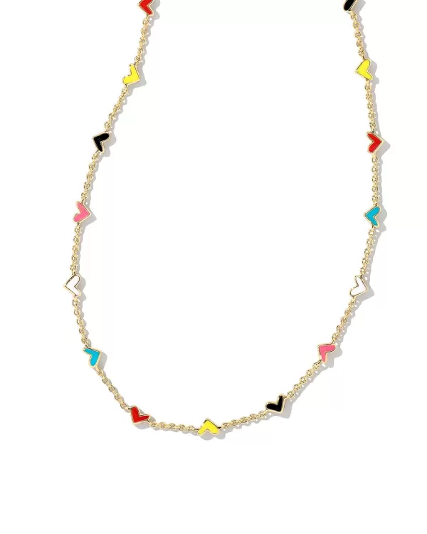 Haven Heart Gold Strand Necklace In Multi Mix^Kendra Scott Online