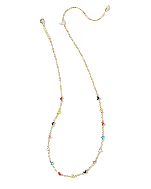 Haven Heart Gold Strand Necklace In Multi Mix^Kendra Scott Online