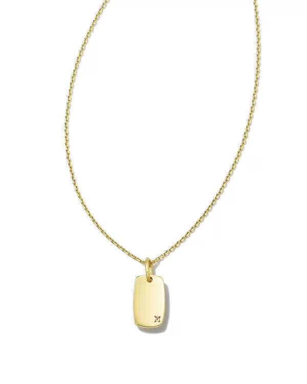 Henley 18K Gold Vermeil Pendant Necklace In White Topaz^Kendra Scott Best