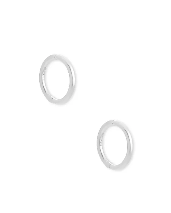 Keeley 10Mm Huggie Earrings In Sterling Silver^Kendra Scott Clearance