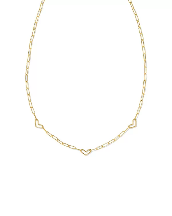 Kynlee Chain Necklace In 18K Gold Vermeil^Kendra Scott New