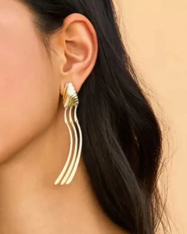 Lori Linear Earrings In Gold^Kendra Scott Best Sale