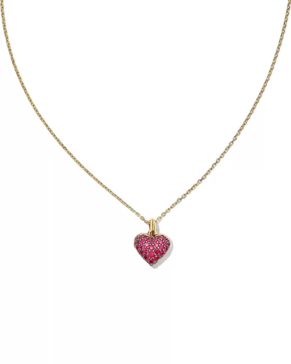 Madeline 14K Yellow Gold Pendant Necklace In Ruby^Kendra Scott Discount