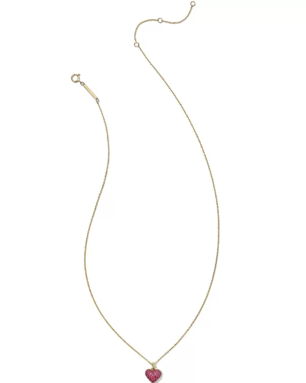 Madeline 14K Yellow Gold Pendant Necklace In Ruby^Kendra Scott Discount