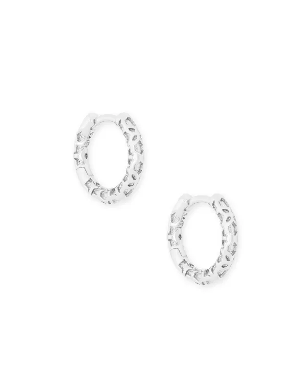 Maggie Huggie Earrings In Silver Filigree^Kendra Scott Best