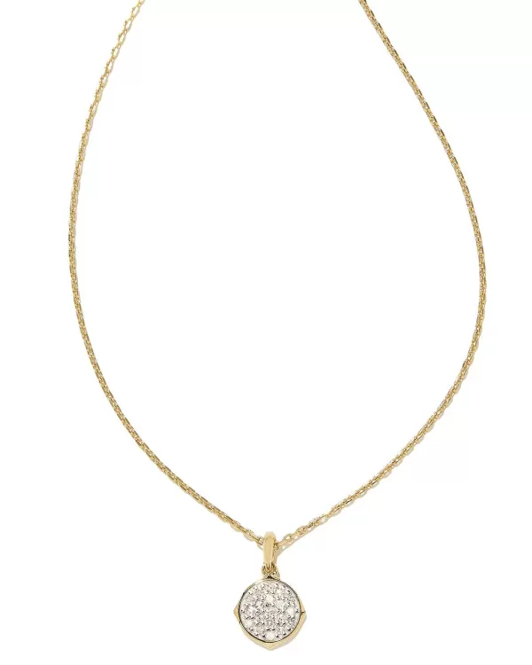 Matilda 14K Yellow Gold Pendant Necklace In White Diamond^Kendra Scott Cheap