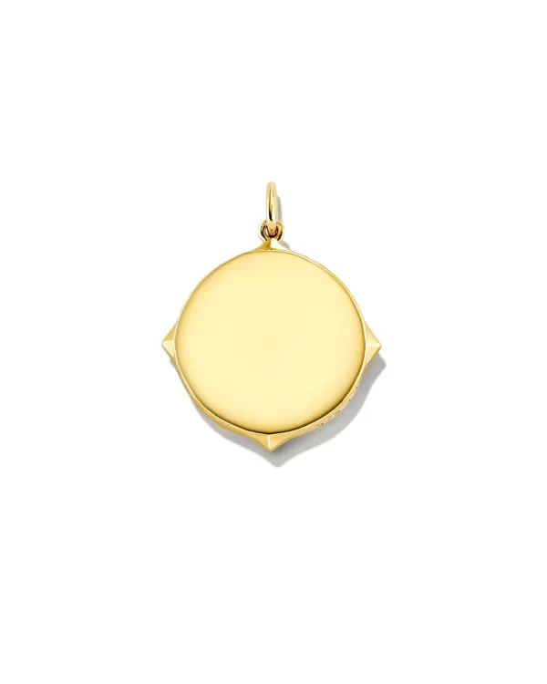 Matilda 18K Gold Vermeil Stone Charm In Ivory Mother-Of-Pearl^Kendra Scott Outlet