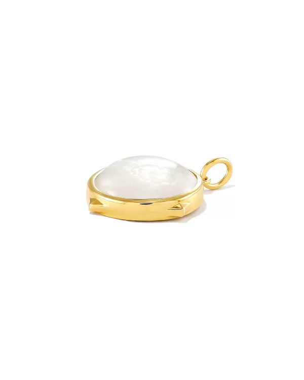 Matilda 18K Gold Vermeil Stone Charm In Ivory Mother-Of-Pearl^Kendra Scott Outlet