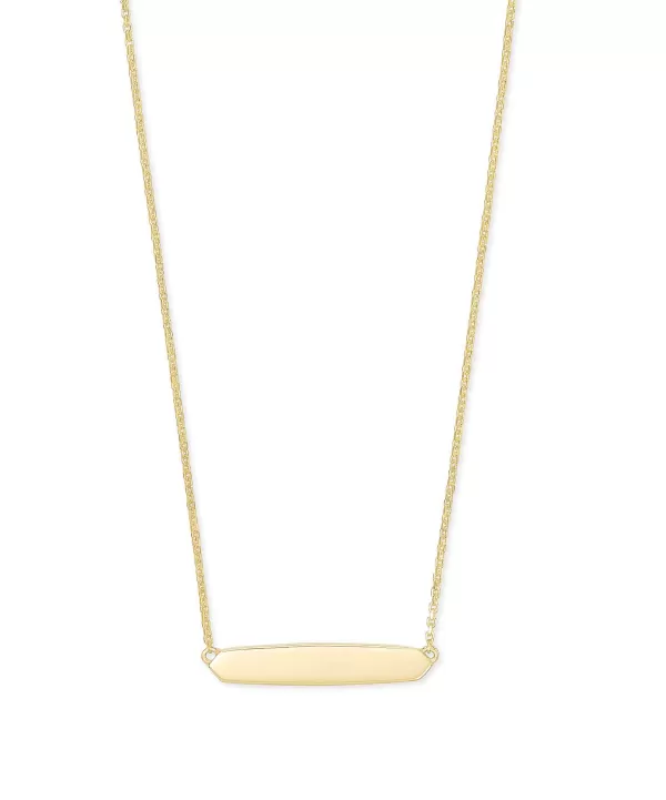 Mattie Bar Pendant Necklace In 18K Gold Vermeil^Kendra Scott Store