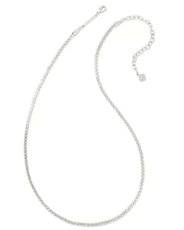 Murphy Chain Necklace In Silver^Kendra Scott Sale