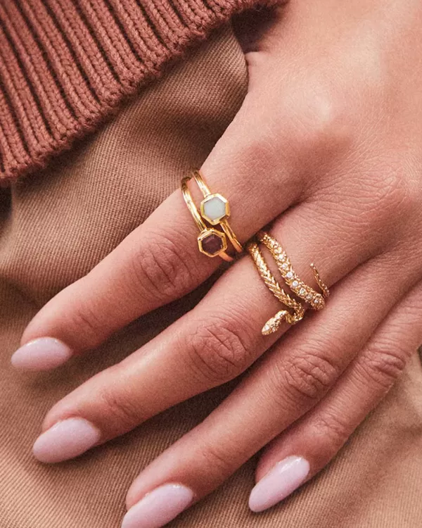 Phoenix Wrap Ring In Vintage Gold^Kendra Scott Discount