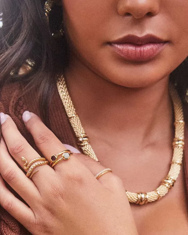 Phoenix Wrap Ring In Vintage Gold^Kendra Scott Discount